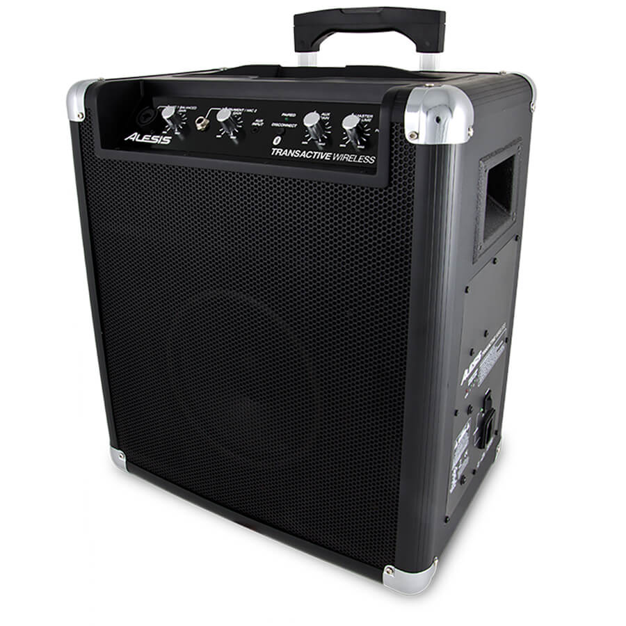 Alesis Transactive Wireless 2 Portable One Pa System w/Bluetooth Rich