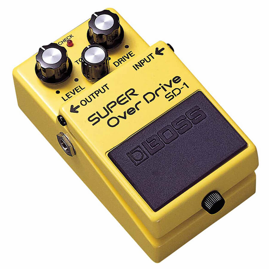 Boss SD-1 SUPER OverDrive Effects Pedal | Rich Tone Music