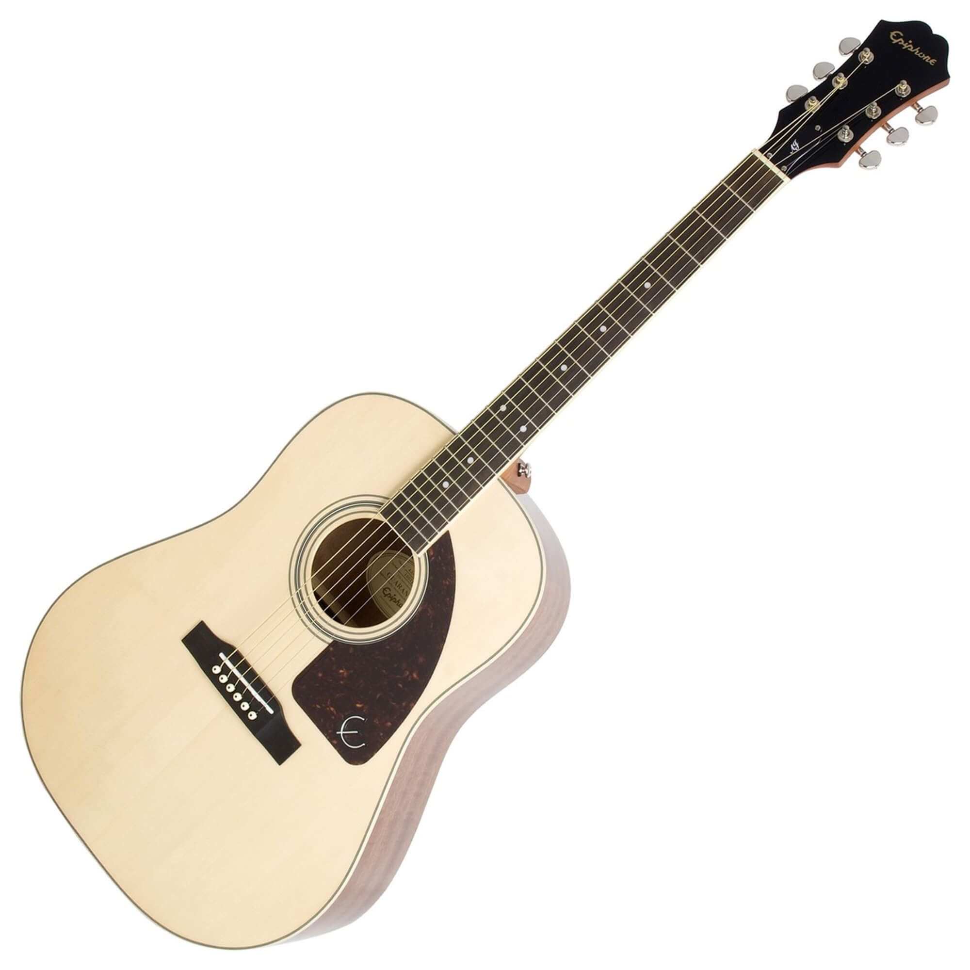 Epiphone Aj-220S Acoustic Guitar - Epiphone Aj 220s Acoustic Guitar Natural Rich Tone Music