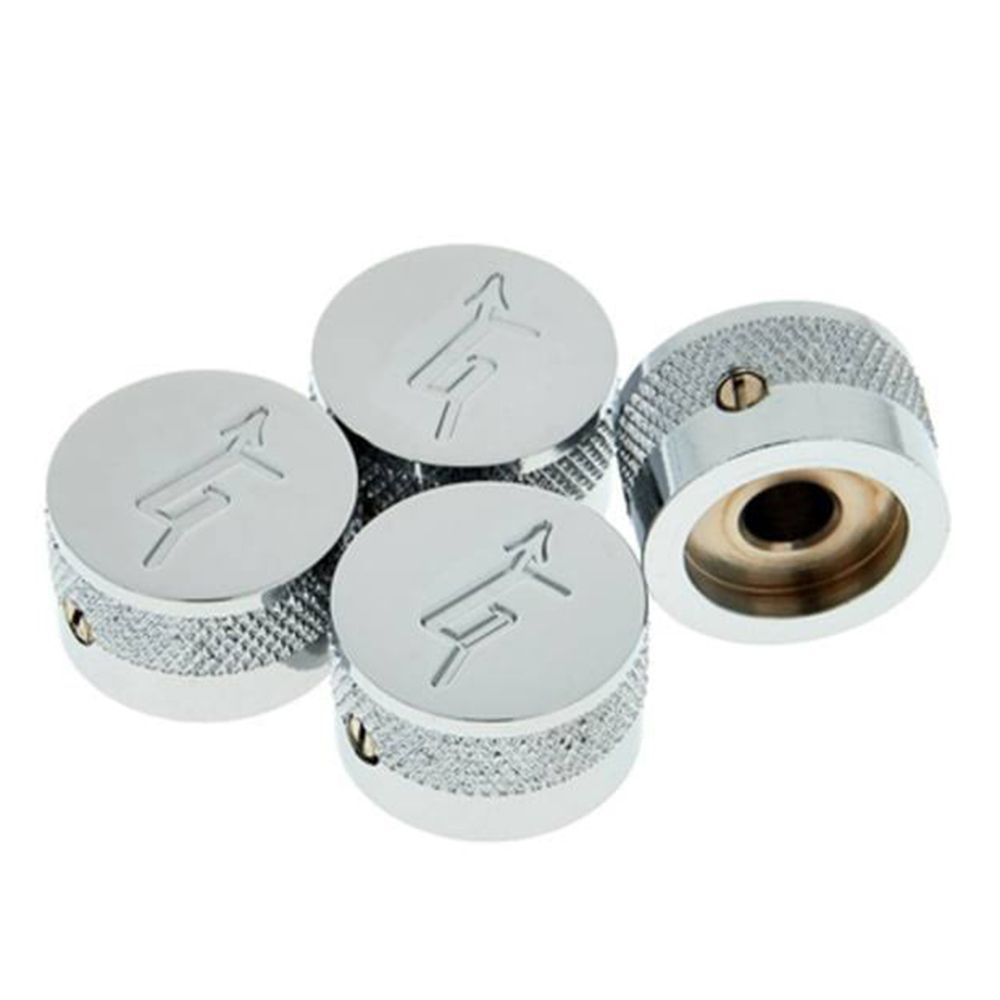 Gretsch Knob Most Gretsch Models ″G″ Logo Chrome, 4 Pack Rich