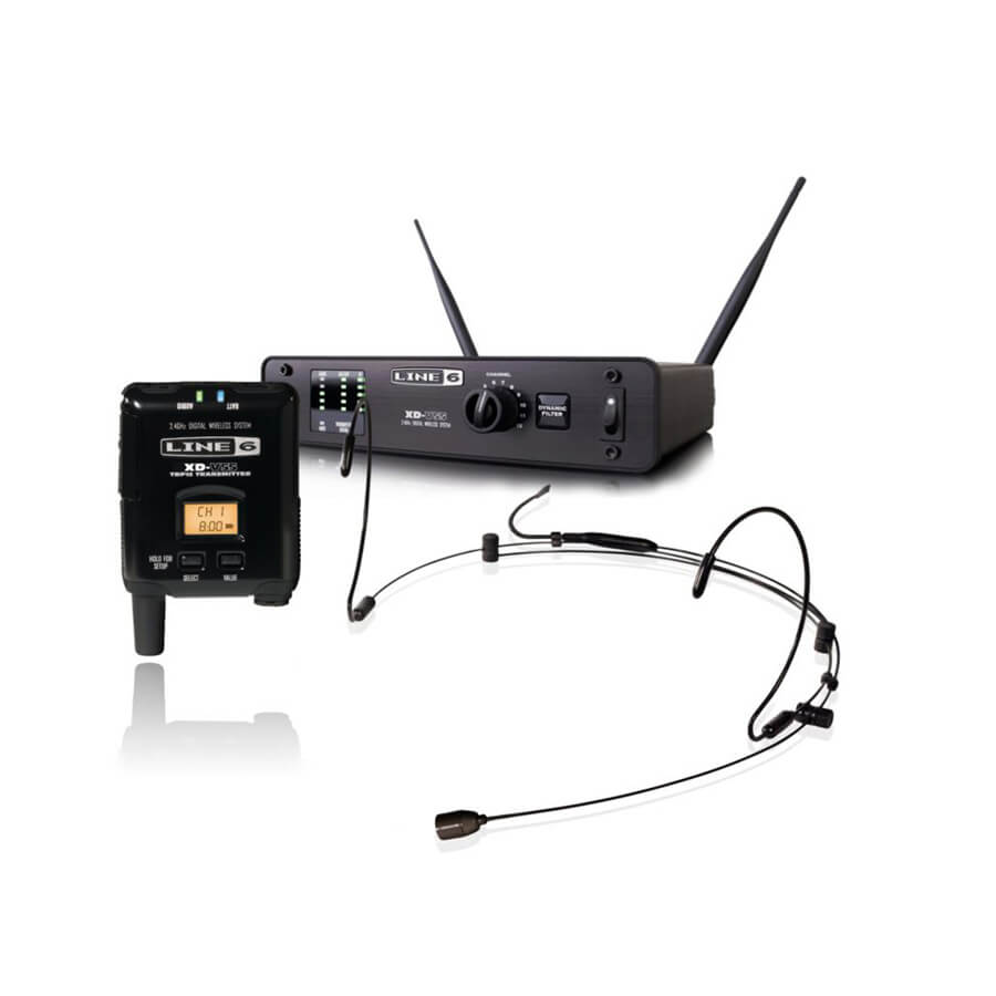 Line 6 XD-V55HS Wireless Headset Mic System - Black | Rich Tone Music