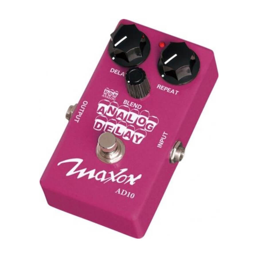 Maxon AD10 Analog Delay FX Pedal Rich Tone Music