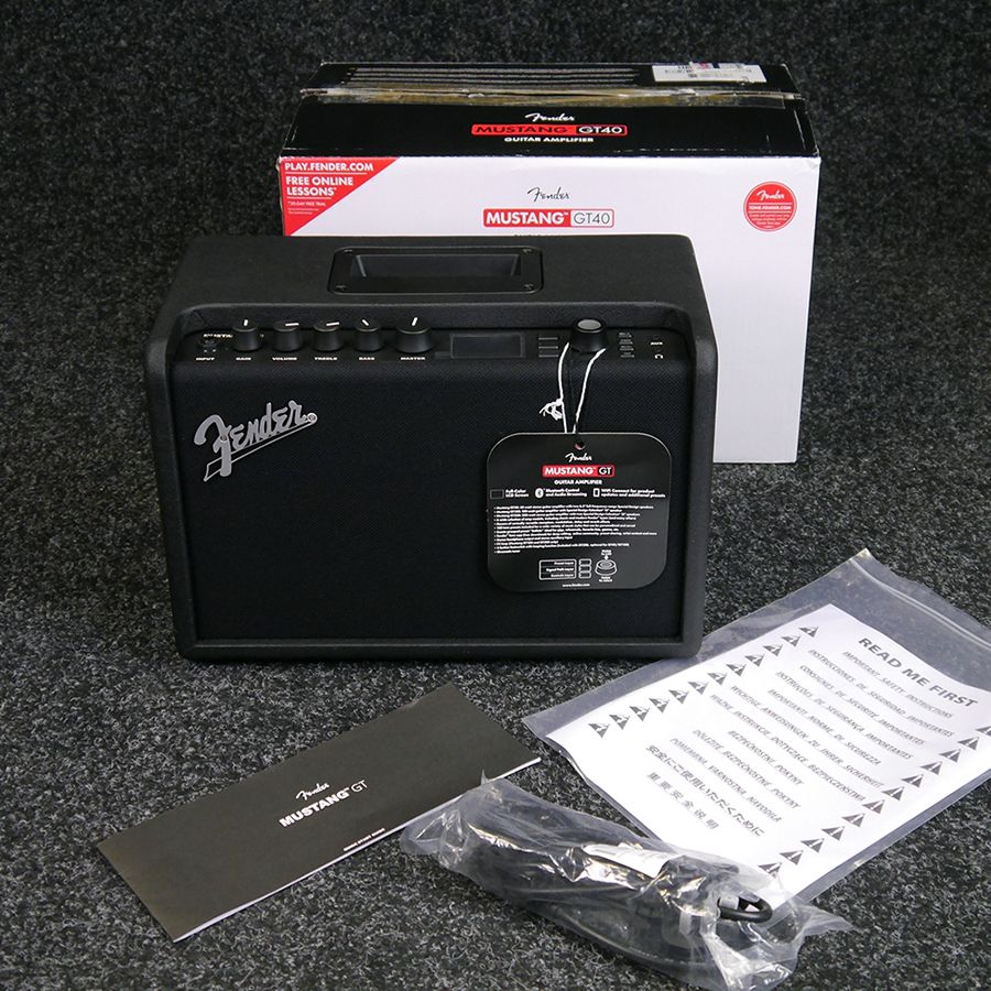 Fender Mustang GT 40 Combo Amp w/ Box Ex Demo Rich Tone Music
