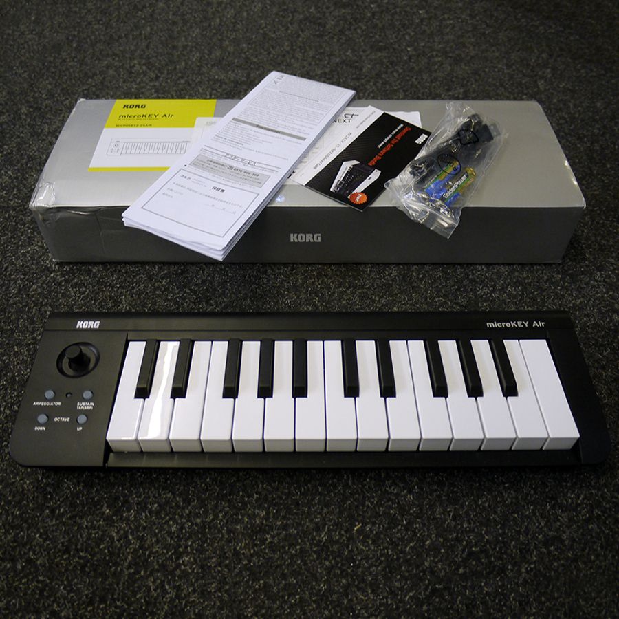 Korg microKey2 Air 25 Bluetooth Midi Keyboard w/ Box - Ex Demo | Rich