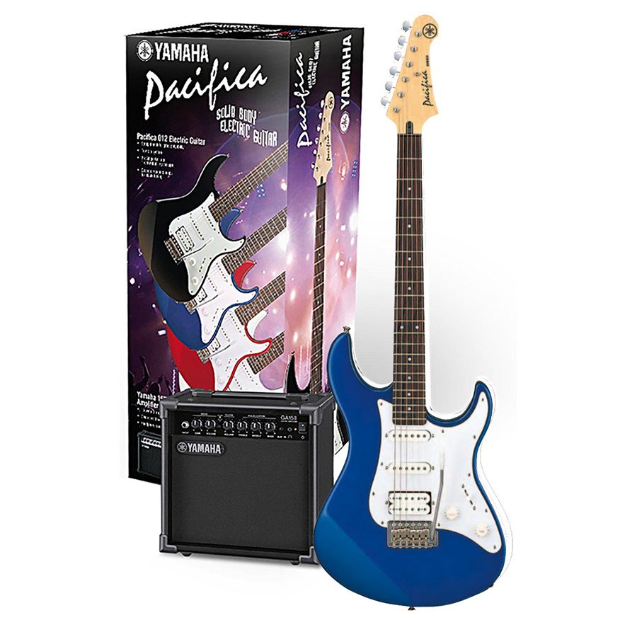 Yamaha Pacifica 012 Electric Guitar Package
 - Yamaha Pacifica 012 Guitar And Amp Pack Dark Blue Metallic Rich Tone Music
