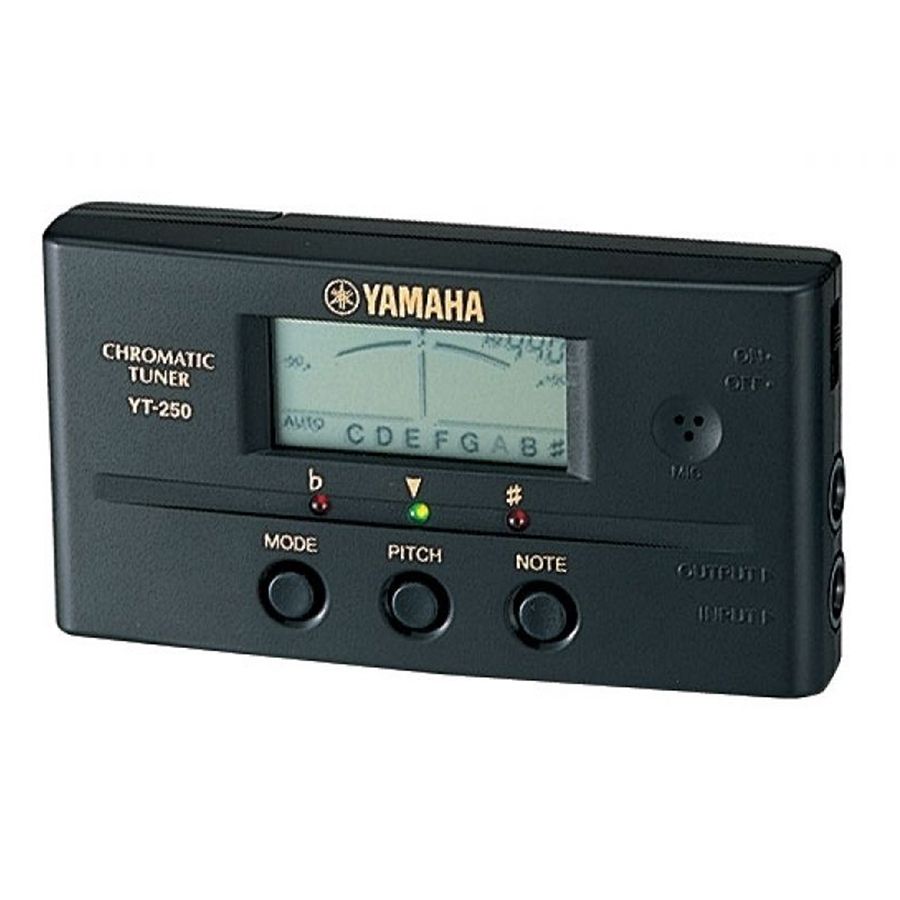 Yamaha YT250 Chromatic Guitar Tuner Rich Tone Music