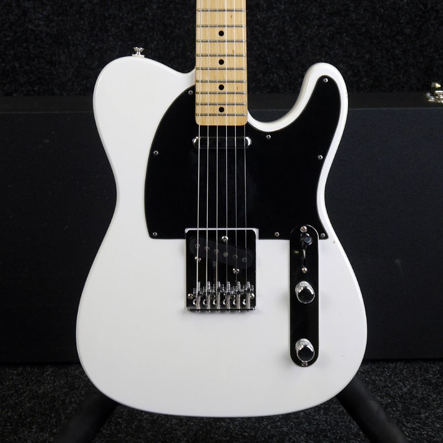 Antoria Telstar Electric Guitar - White W  Hard Case - 2nd Hand 