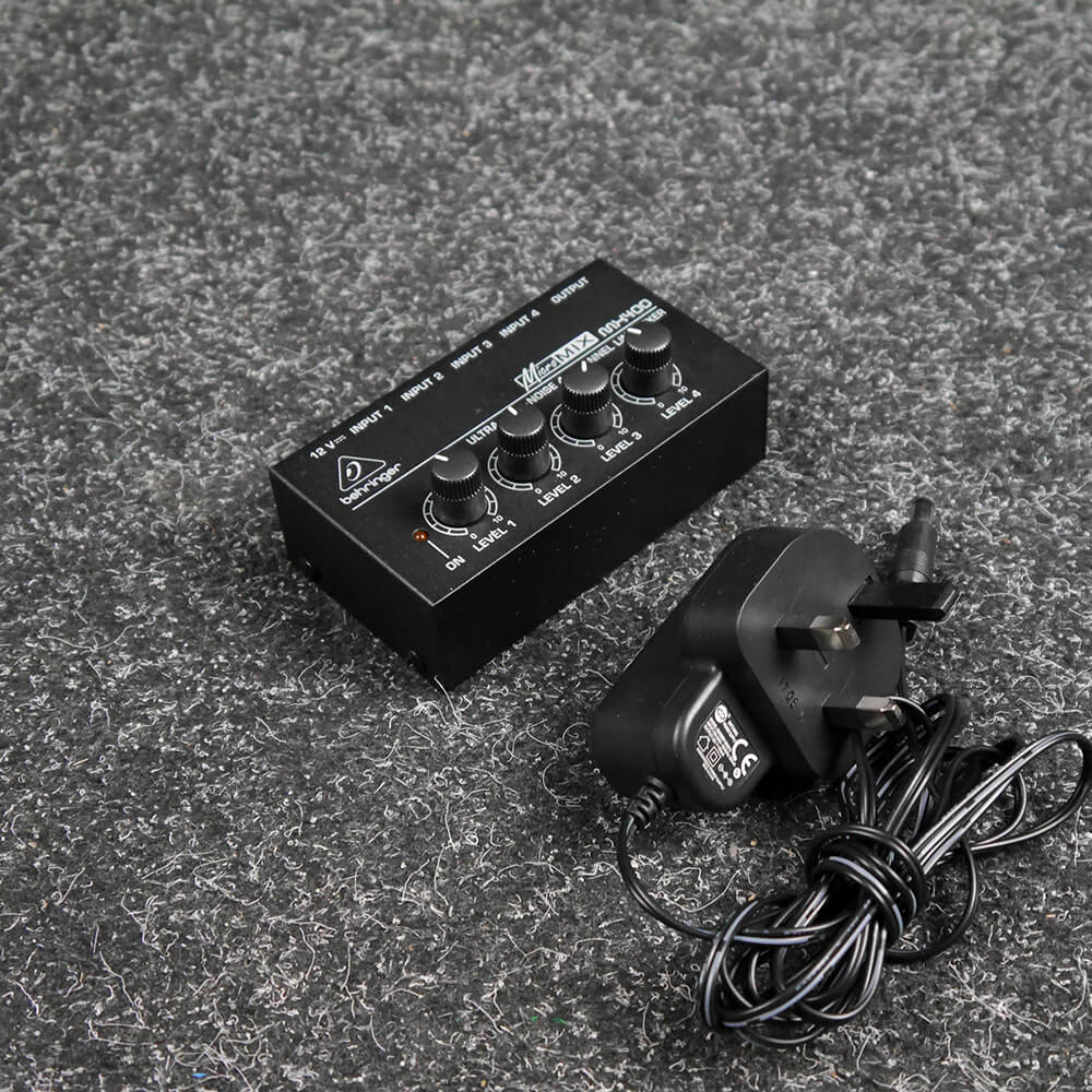 Behringer MicroMix MX400 4Channel Mixer 2nd Hand Rich Tone Music