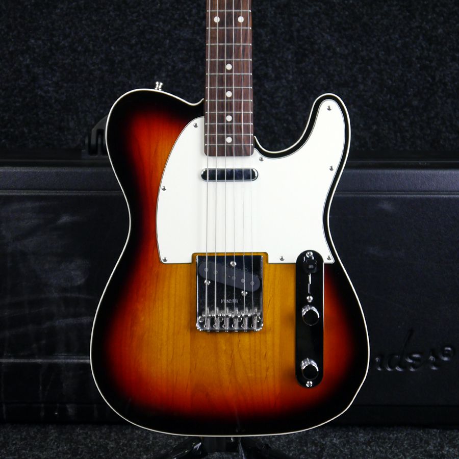 Fender Japanese Telecaster Reissue - 3-Tone Sunburst w/ Case - 2nd Hand