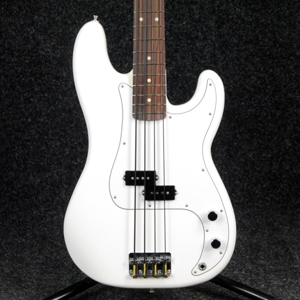 Fender Precision Bass Mexican RW White 2nd Hand Rich Tone Music