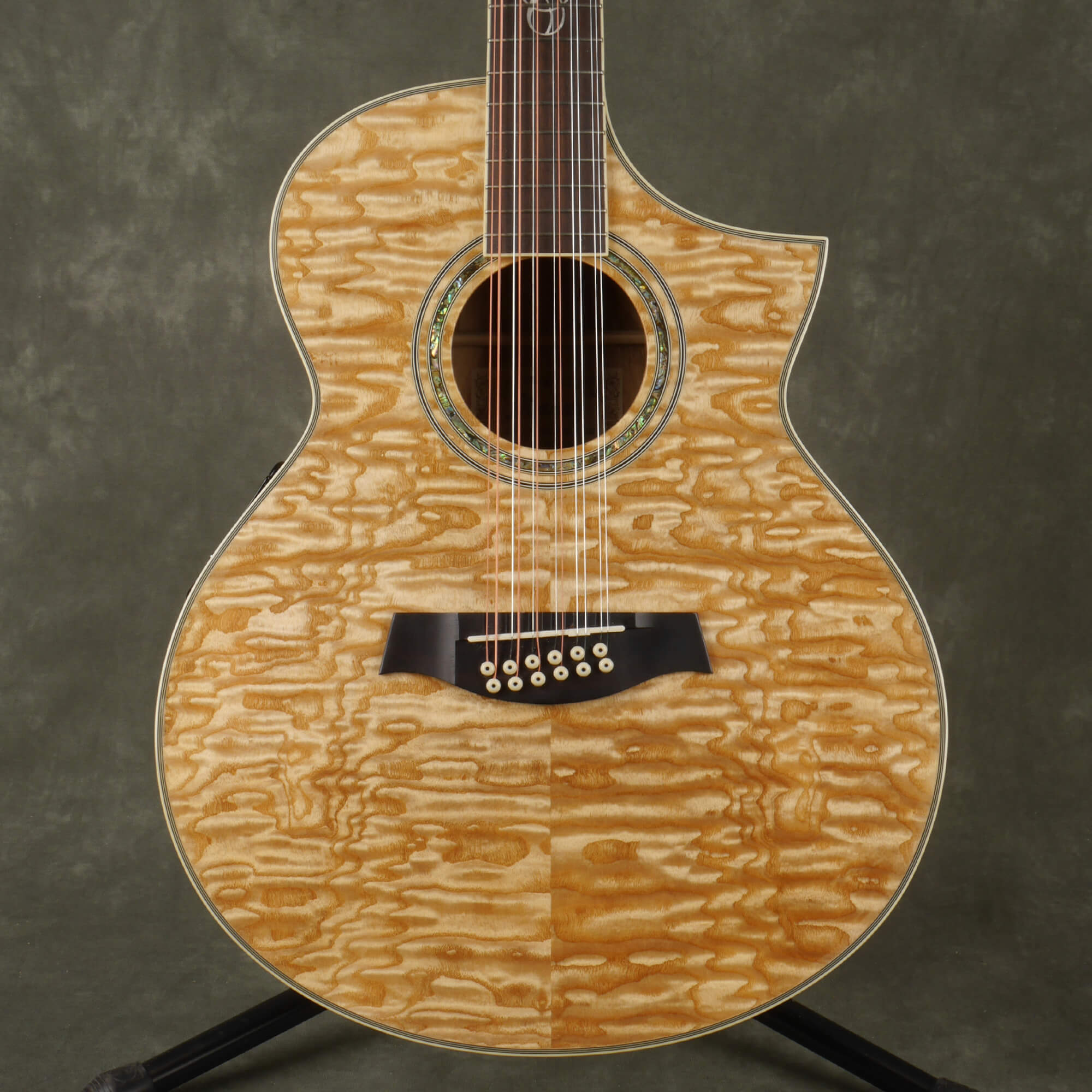 Ibanez Ew2012ase Nt 12 String Electro Acoustic Guitar Natural 2nd 