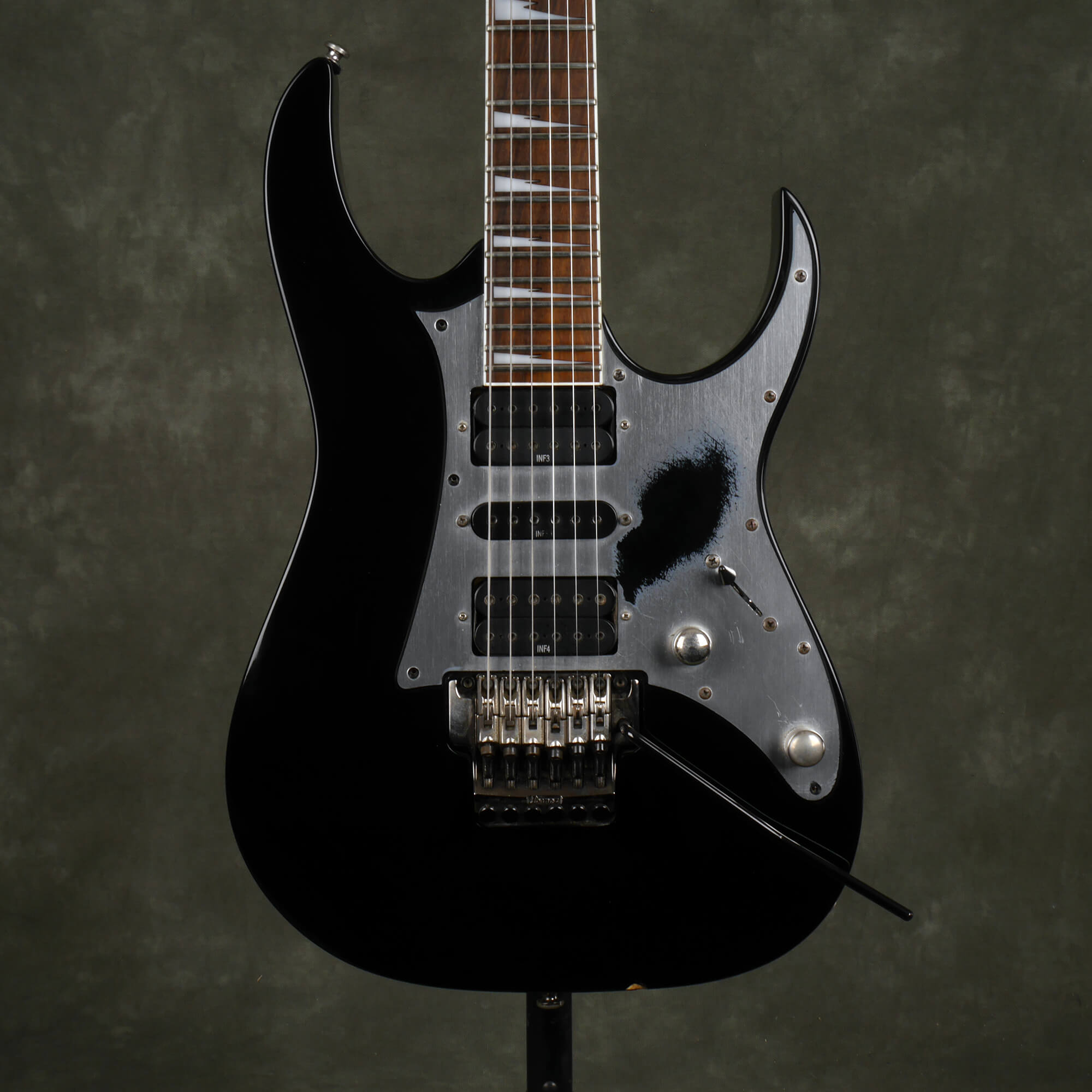 Ibanez Rg350ex Electric Guitar Black 2nd Hand Rich Tone Music 