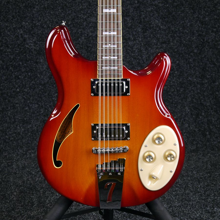 Italia Rimini 12 String Electric Guitar Sunburst 2nd Hand Rich
