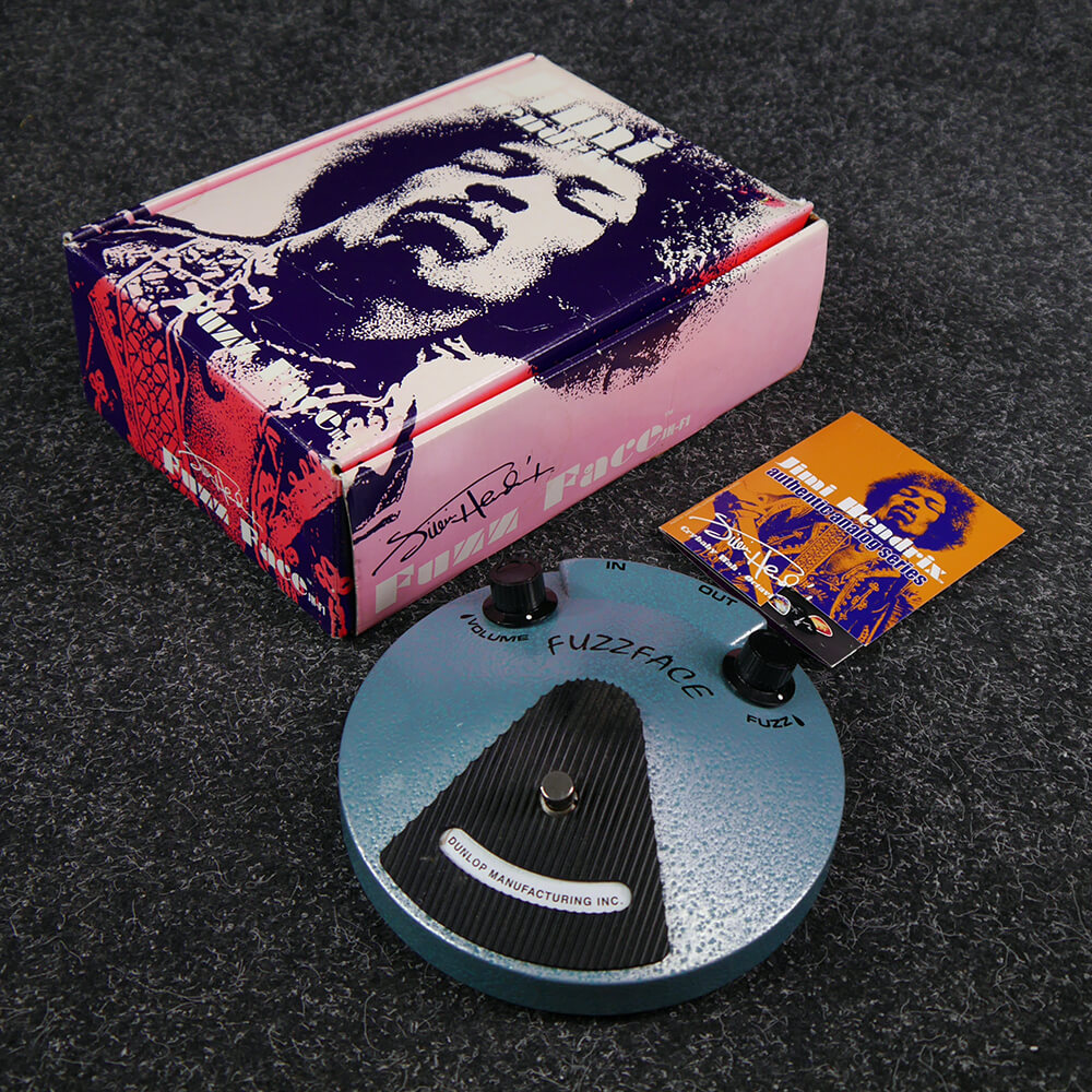 Jim Dunlop JHF1 Jimi Hendrix Fuzz Face Distortion FX Pedal w/Box - 2nd