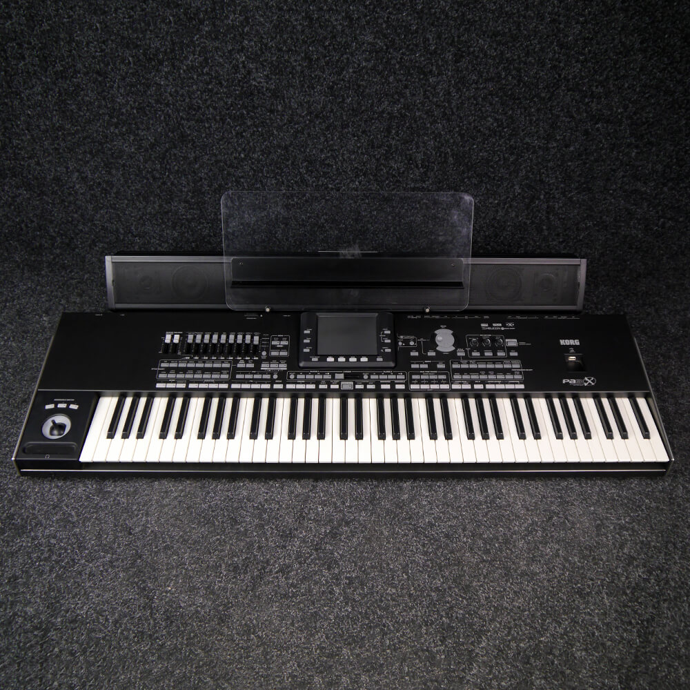 Korg Pa3X Professional Arranger Keyboard And Korg Soundbar W Box 2nd