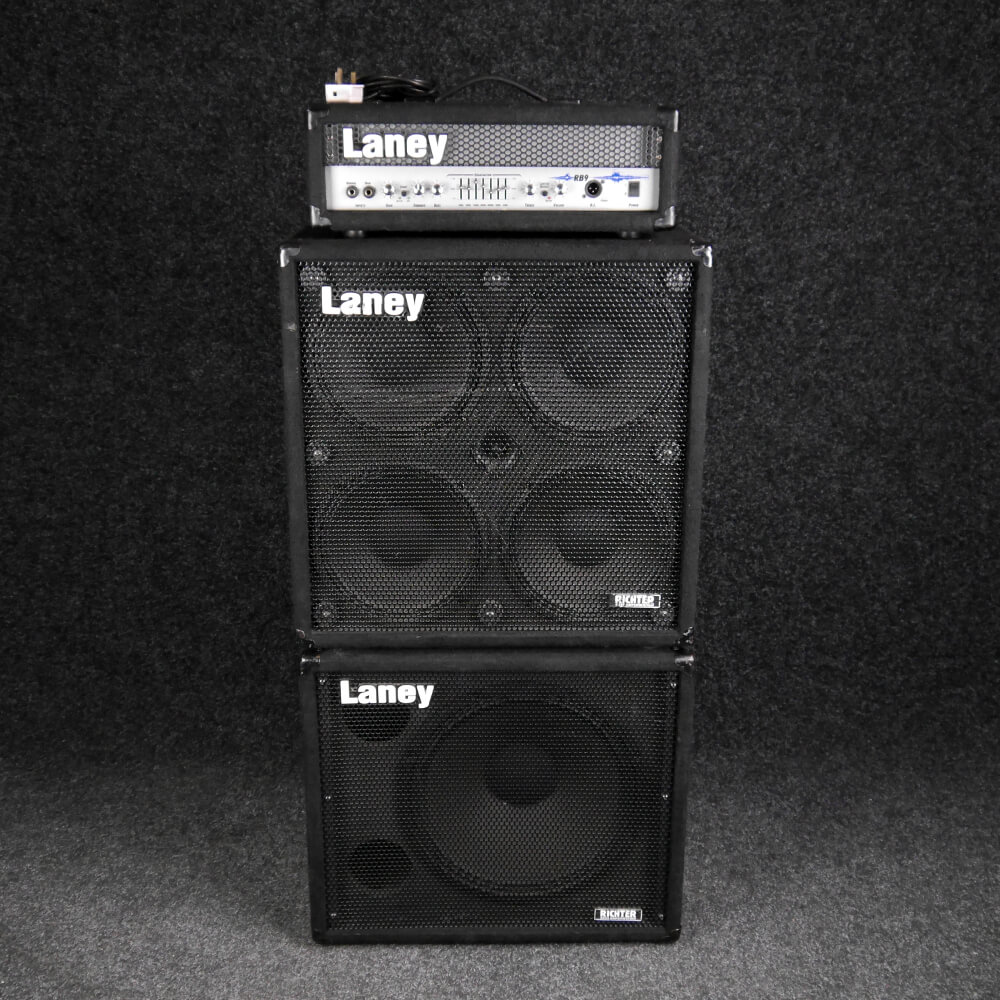 Laney Rb9 Bass Amp Head W Cabinets 2nd Hand Collection Only