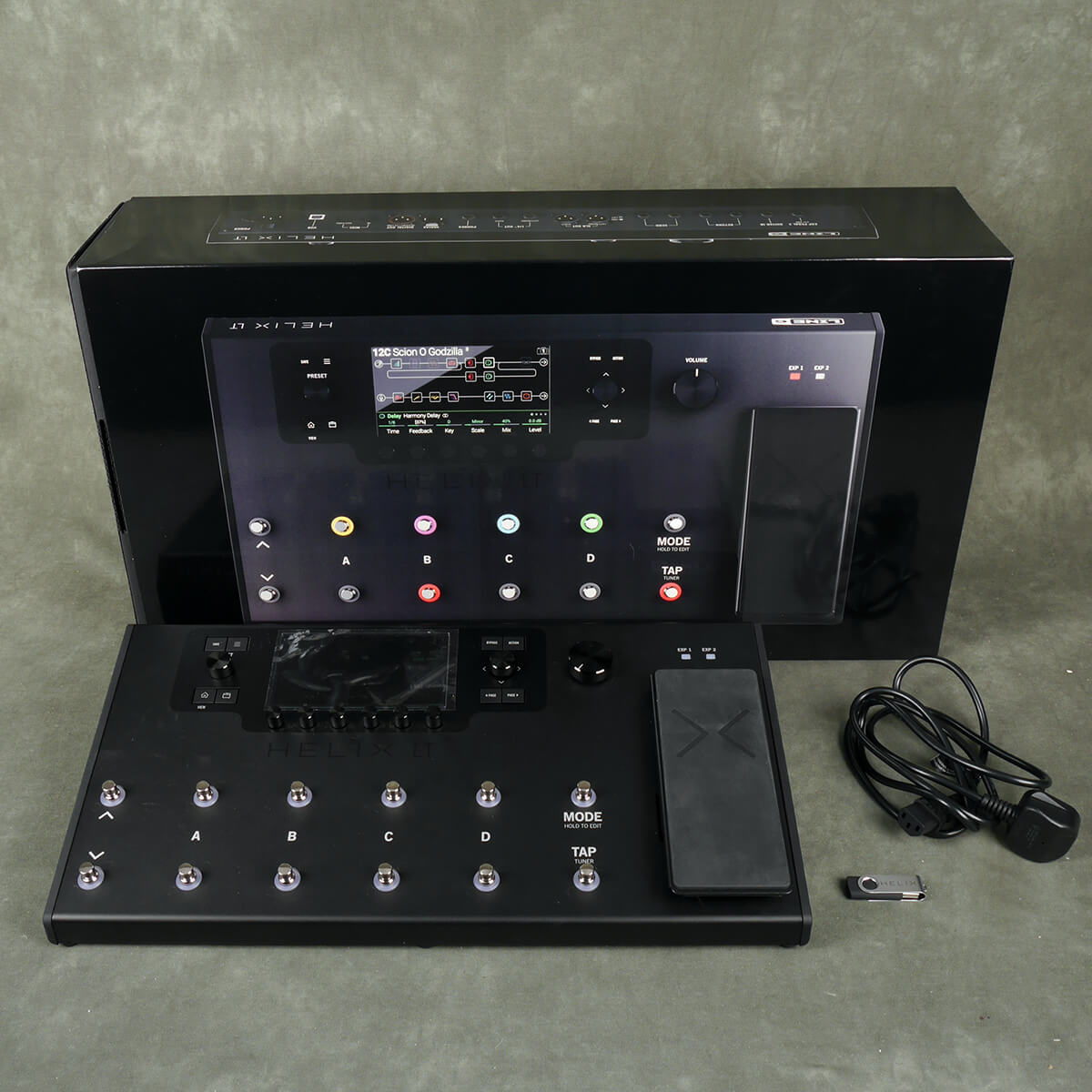 Line 6 Helix LT Modelling FX Floorboard w/Box 2nd Hand Rich Tone Music