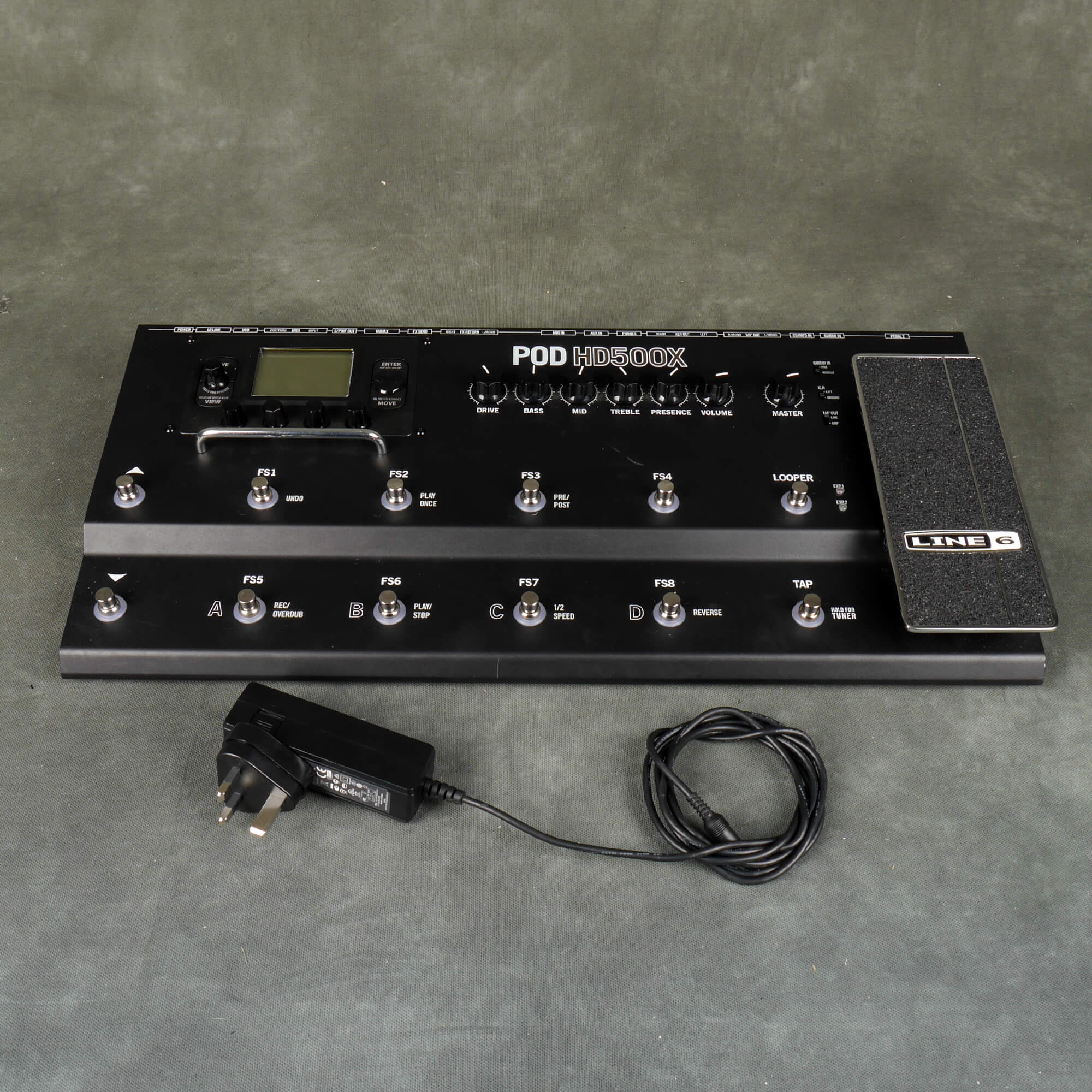 Line 6 POD HD500X Multi Effects FX Pedal Board 2nd Hand Rich Tone Music