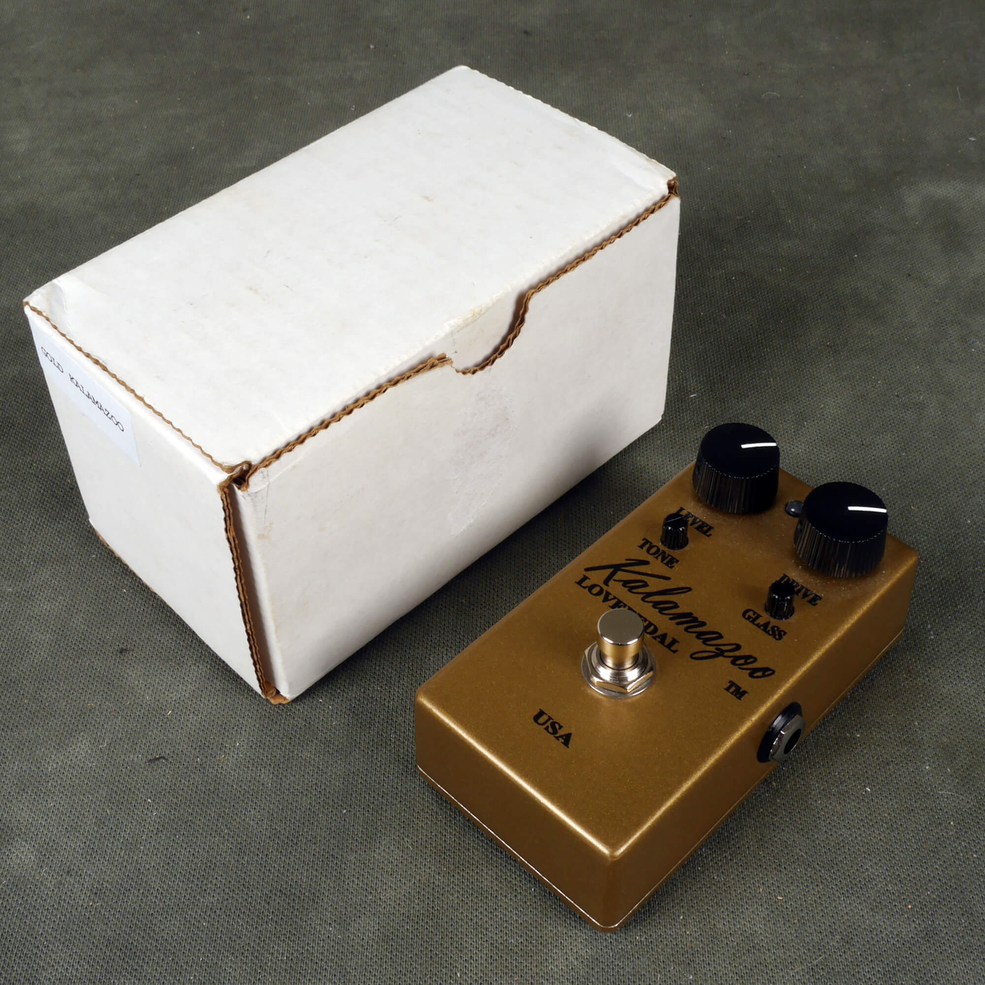 Lovepedal Kalamazoo Gold Overdrive FX Pedal w/Box 2nd Hand Rich Tone Music