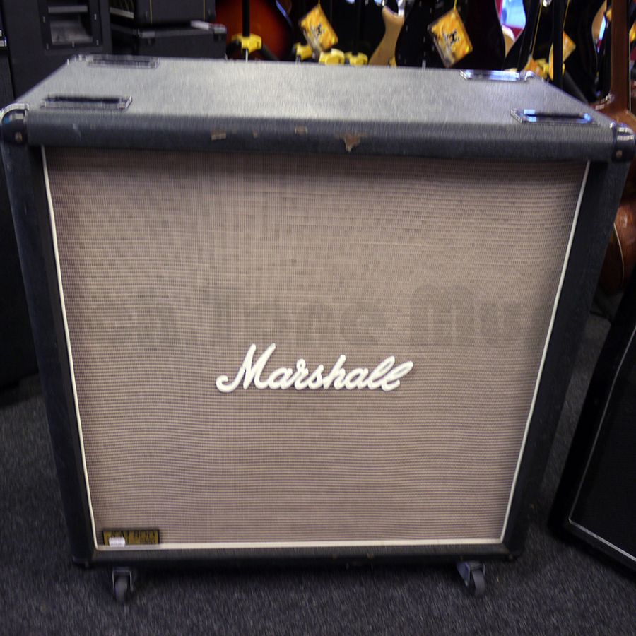 Marshall Jcm800 4x12 Cab 1960b Grey Wheat Grill 2nd Hand