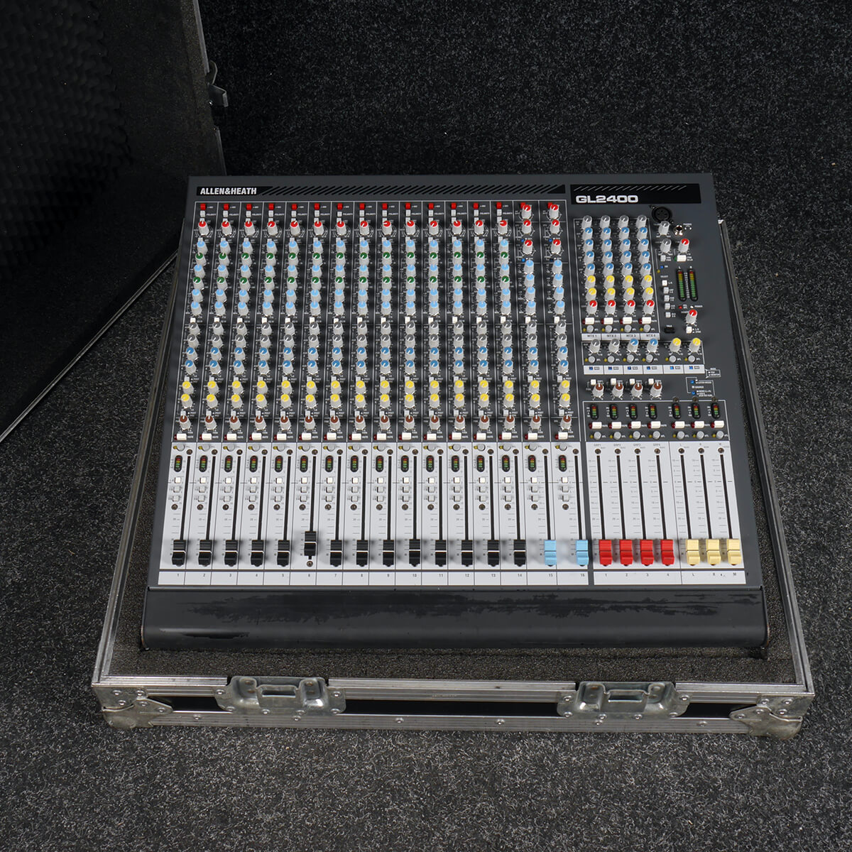 Allen & Heath GL2400 Mixer (H6) w/Case 2nd Hand **COLLECTION ONLY