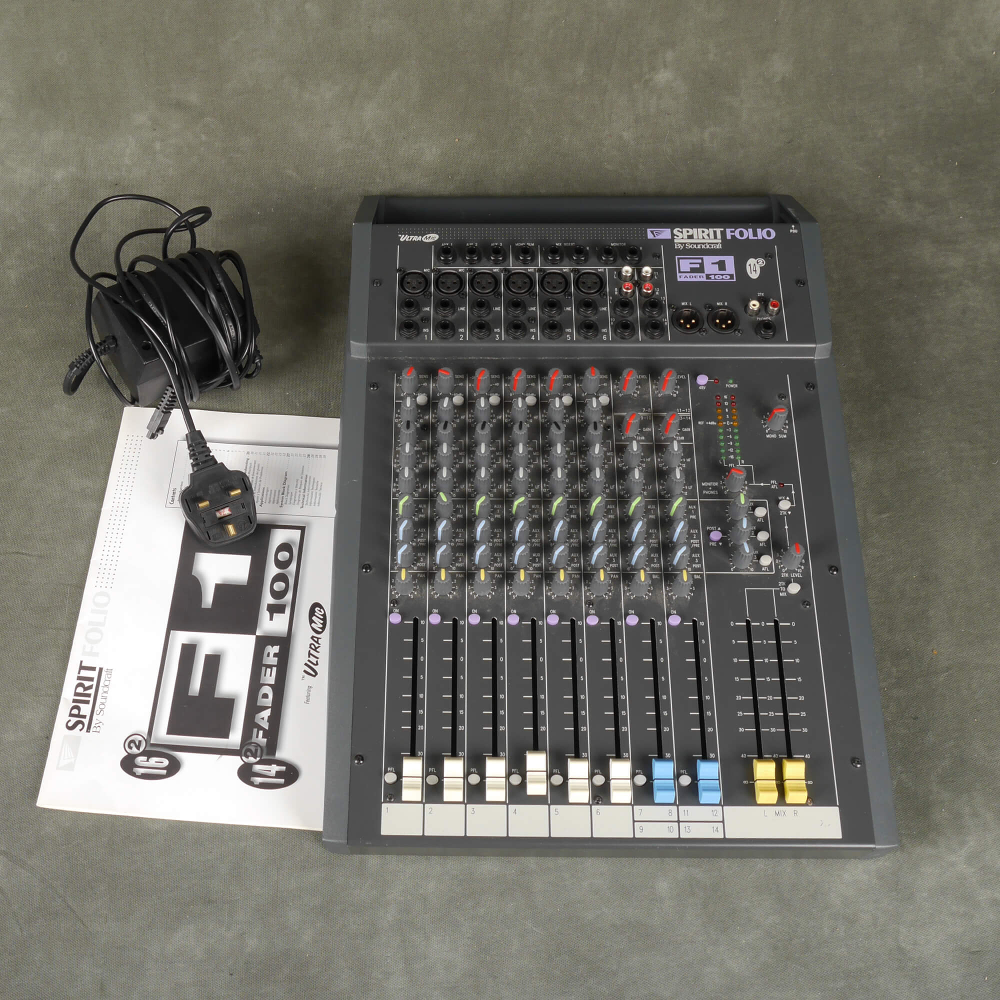 Soundcraft Spirit F1 Mixer 2nd Hand Rich Tone Music