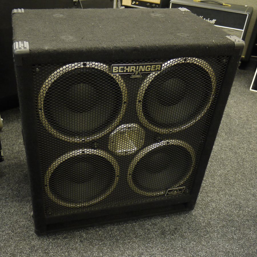 Behringer Bb410 4x10 Bass Speaker Cabinet 2nd Hand Rich Tone Music