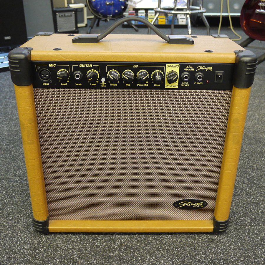 Stagg 40 AA R UK Acoustic Amplifier 2nd Hand Rich Tone Music