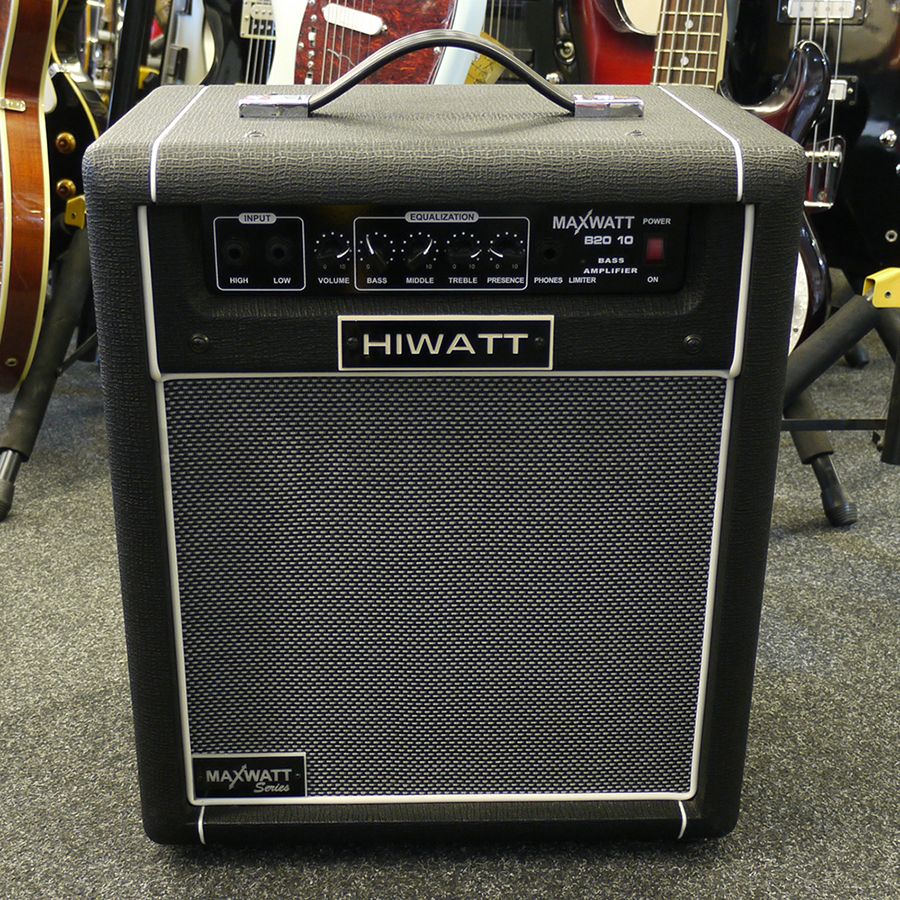 Hiwatt Maxwatt B20 10 Inch Bass Combo Amplifier - 2nd Hand | Rich Tone ...