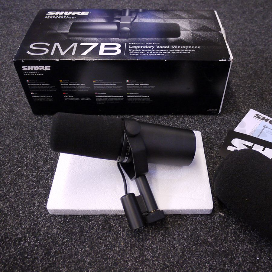 Shure Sm7b Studio Microphone W Box 2nd Hand Rich Tone Music