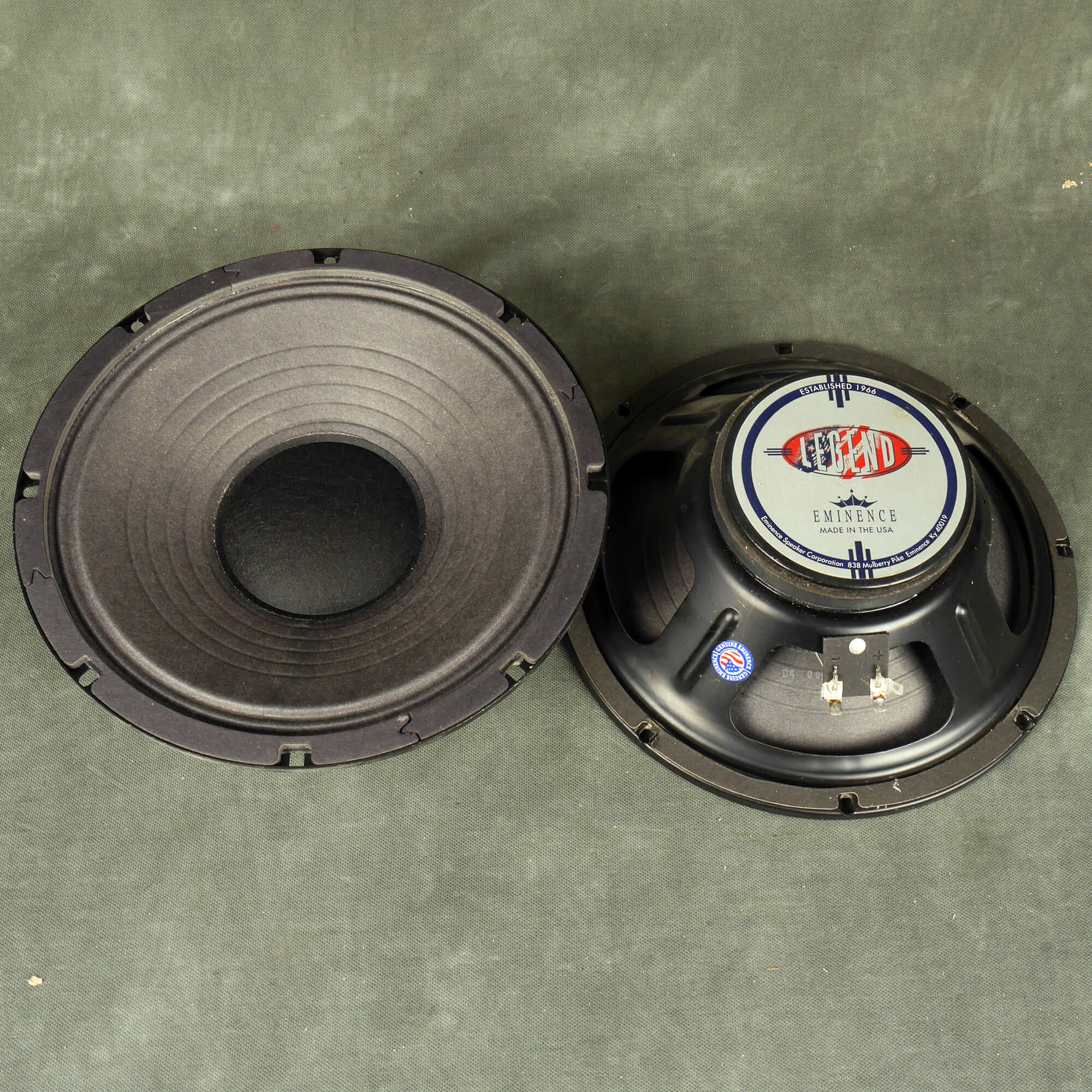 Eminence Legend 10″ Speakers (Pair) 2nd Hand Rich Tone Music