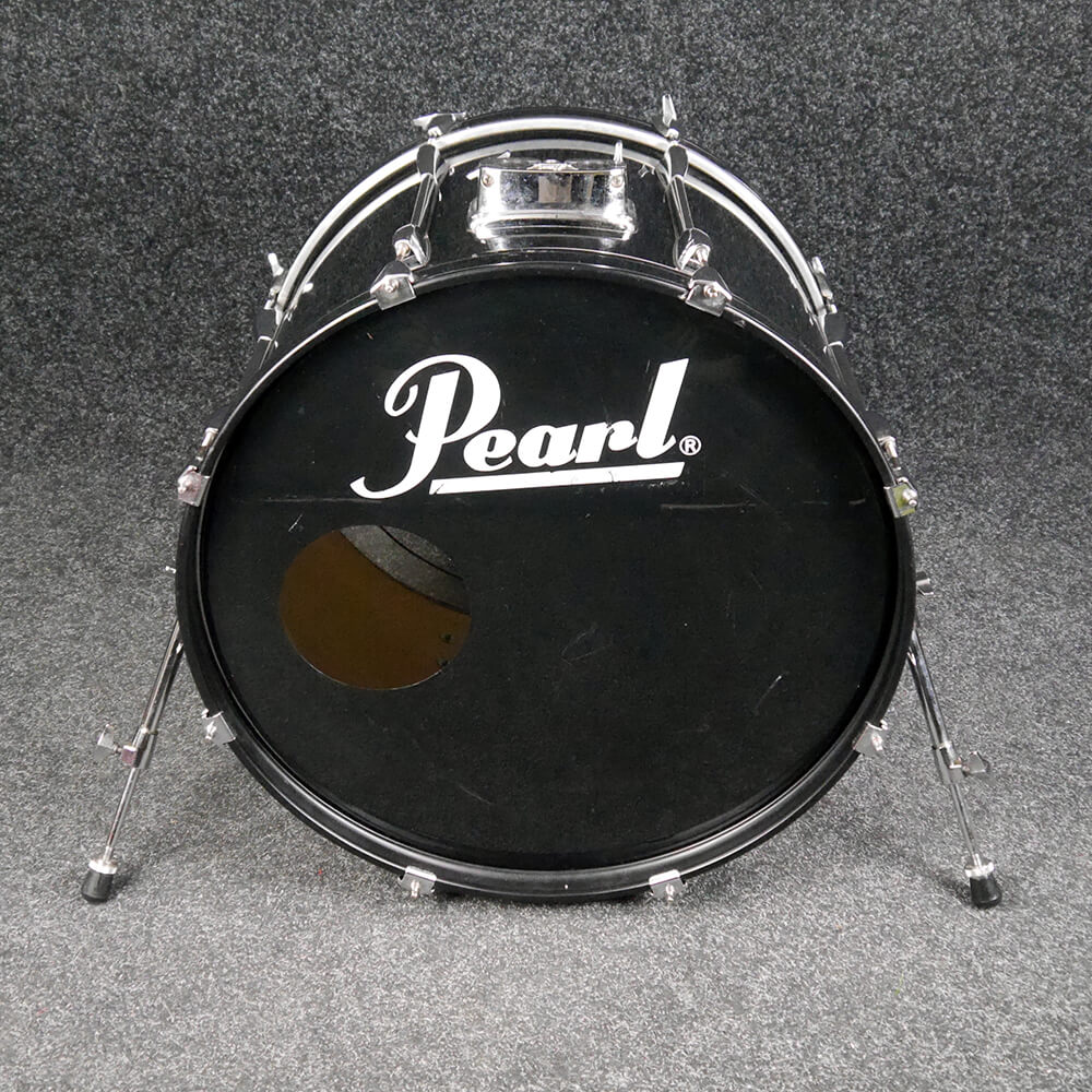 Pearl Export 22 Bass Drum Black 2nd Hand COLLECTION ONLY pearl-export-22-bass-drum-black-2nd-hand-collection-only