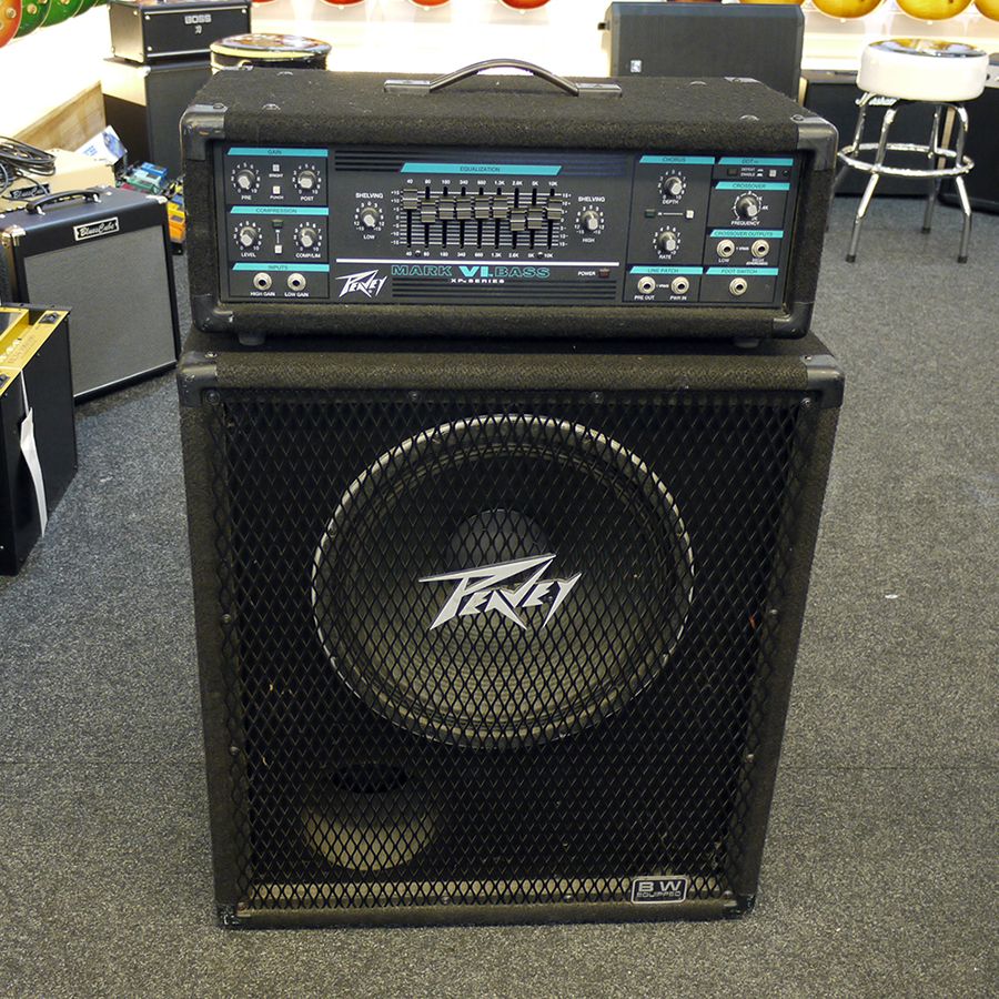 Peavey Mark Vi Bass Amp Head 115bx Bw Cab Collection Only