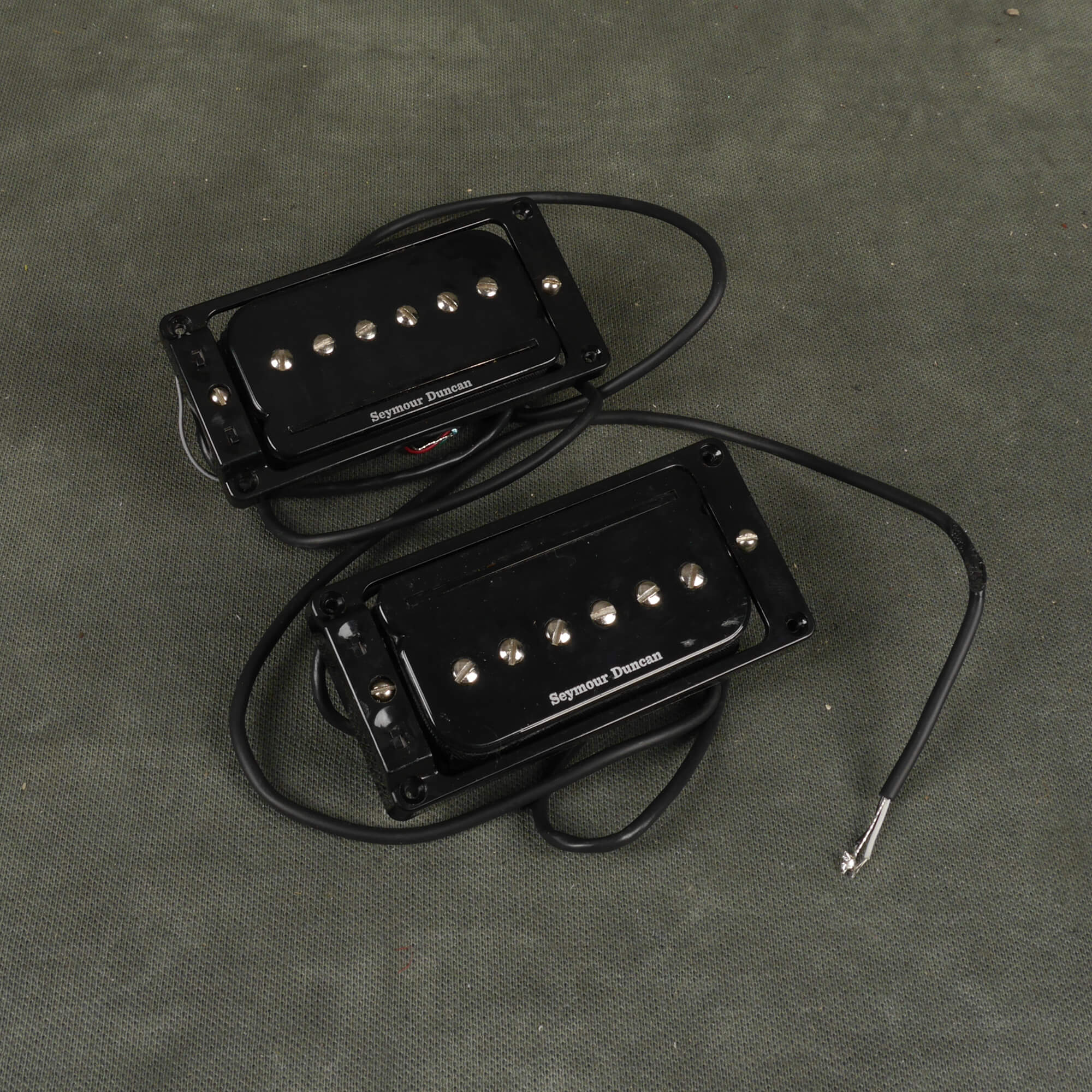 Seymour Duncan P Rails Pickup Set W Triple Shot Pup Rings Nd Hand