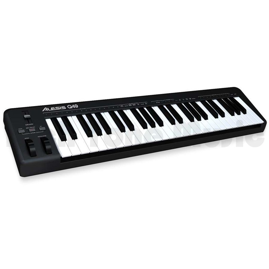 Alesis Q49 49 Key USB/MIDI Keyboard Controller Rich Tone Music