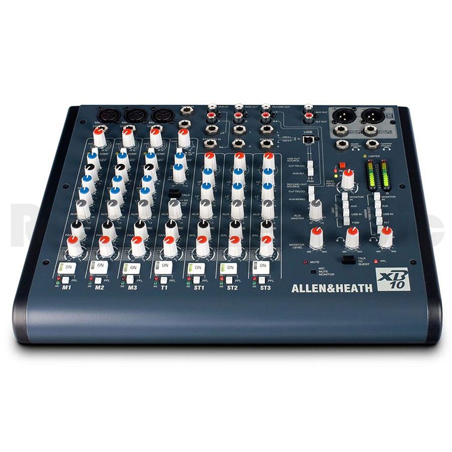 Allen and Heath XB10 Compact Broadcast Mixer Rich Tone Music
