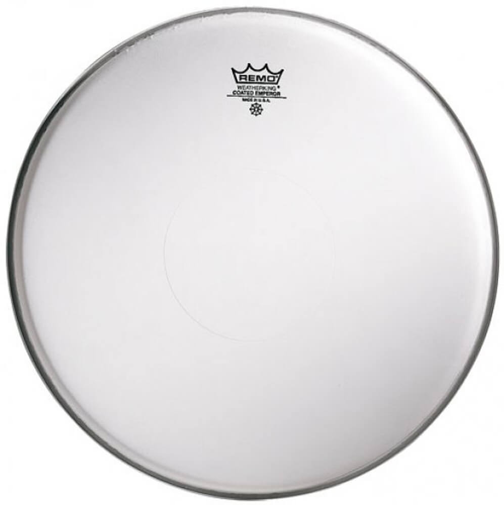 Remo BE011422 Emperor Coated Top Clear Dot Drum Head, 14" Rich Tone