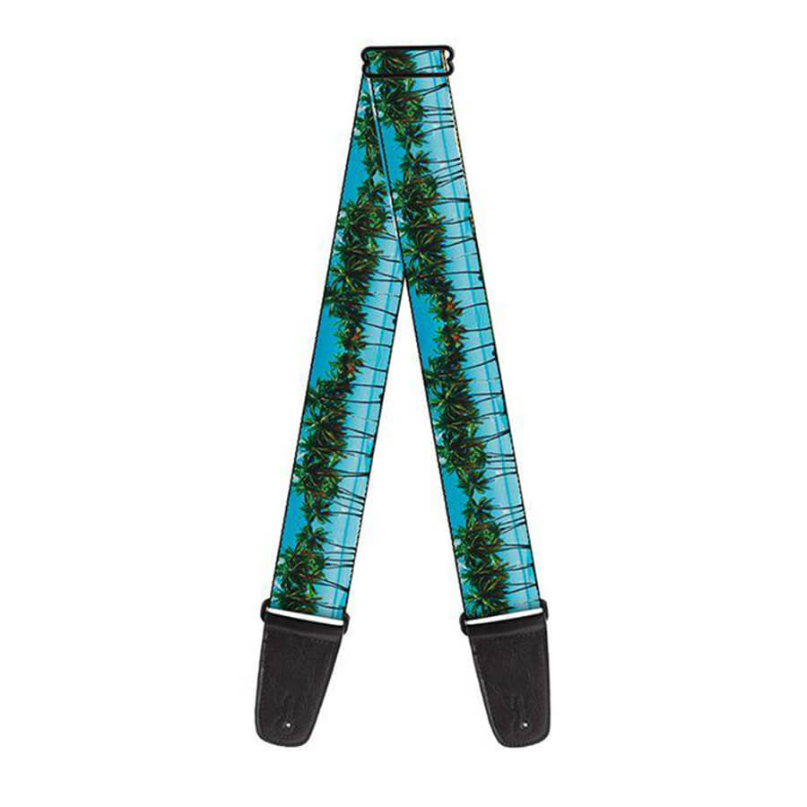 Buckle Down Palm Trees Guitar Strap Rich Tone Music