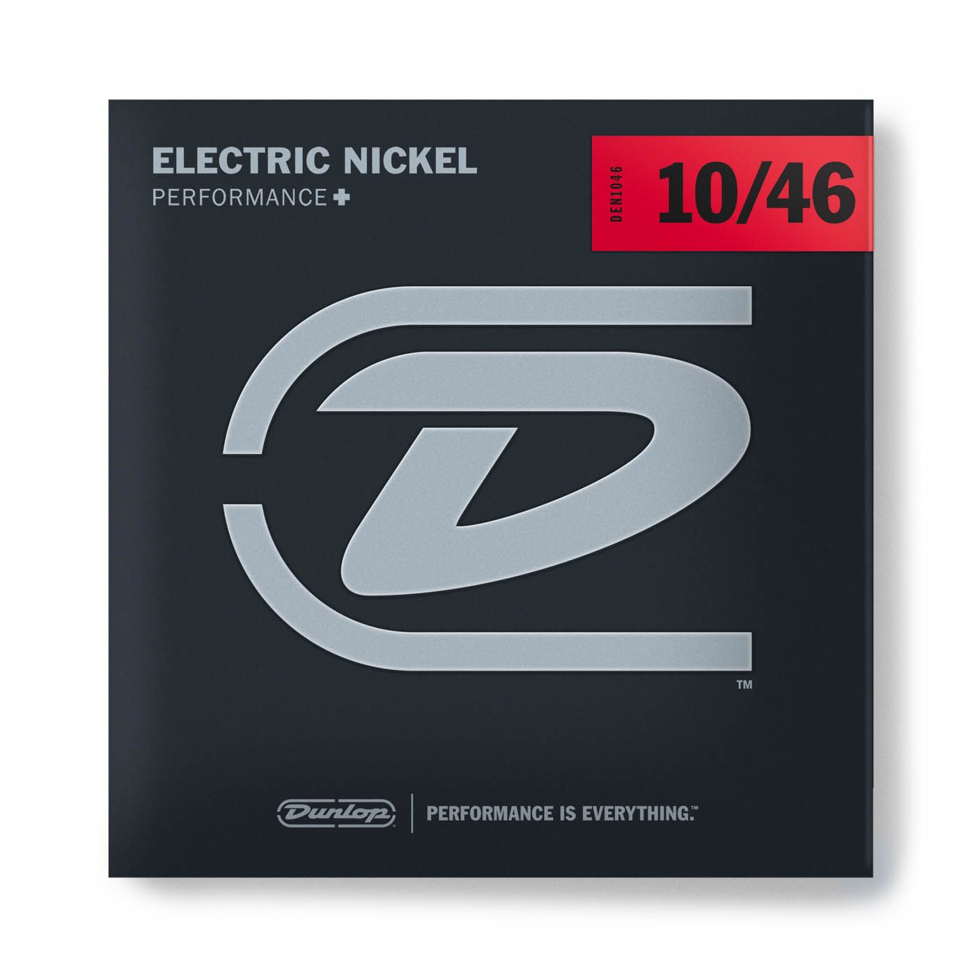 Jim Dunlop DEN1046 Electric Guitar Strings, Nickel, Medium 10/46