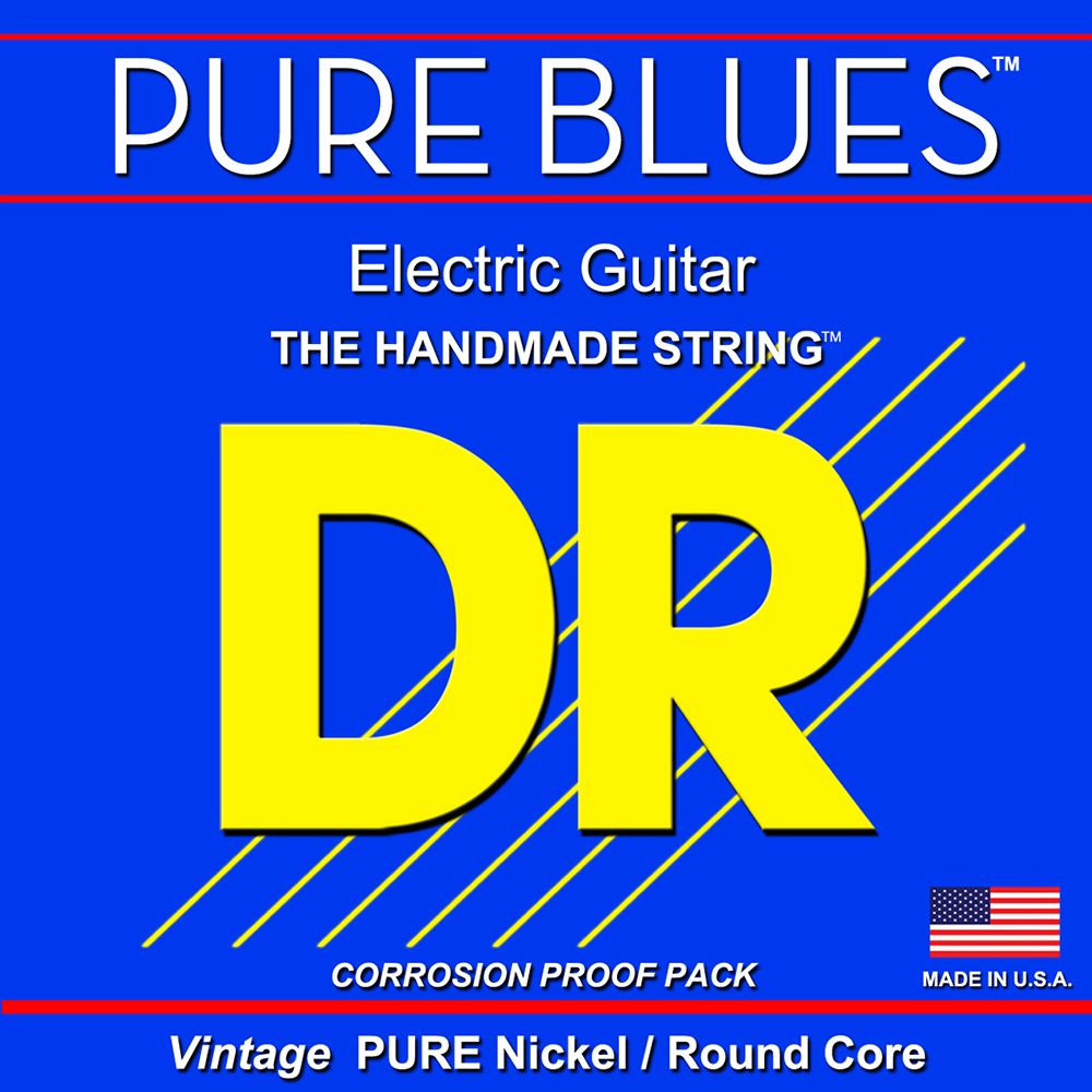 DR Strings Pure Blues PHR12 Electric Extra Heavy, 1252 Rich Tone Music
