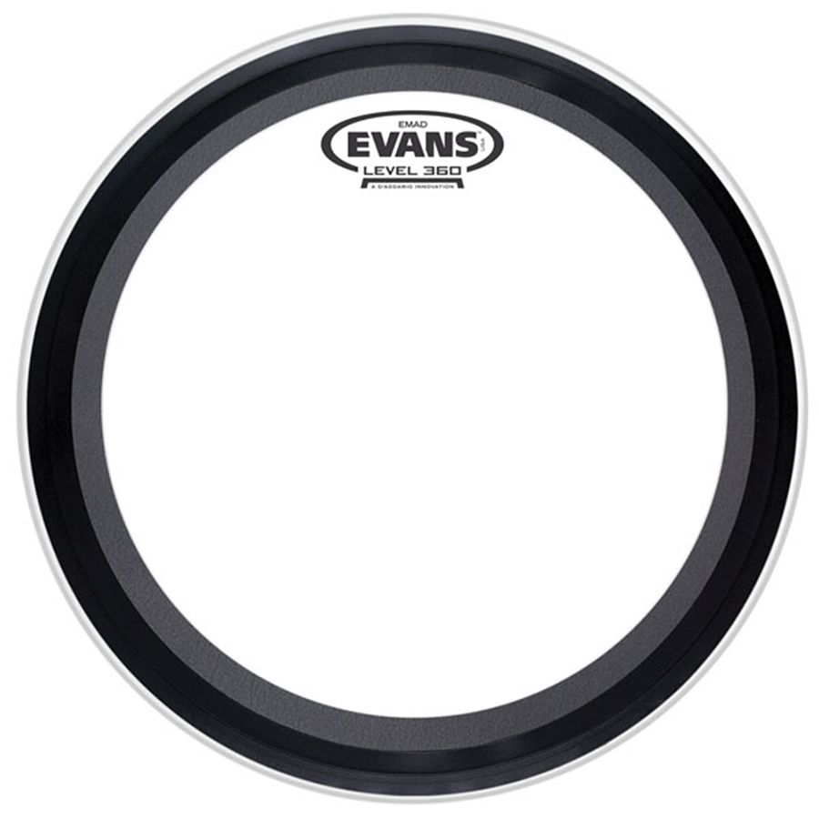 Evans EMAD Clear Bass Drum Head, 20 Inch Rich Tone Music