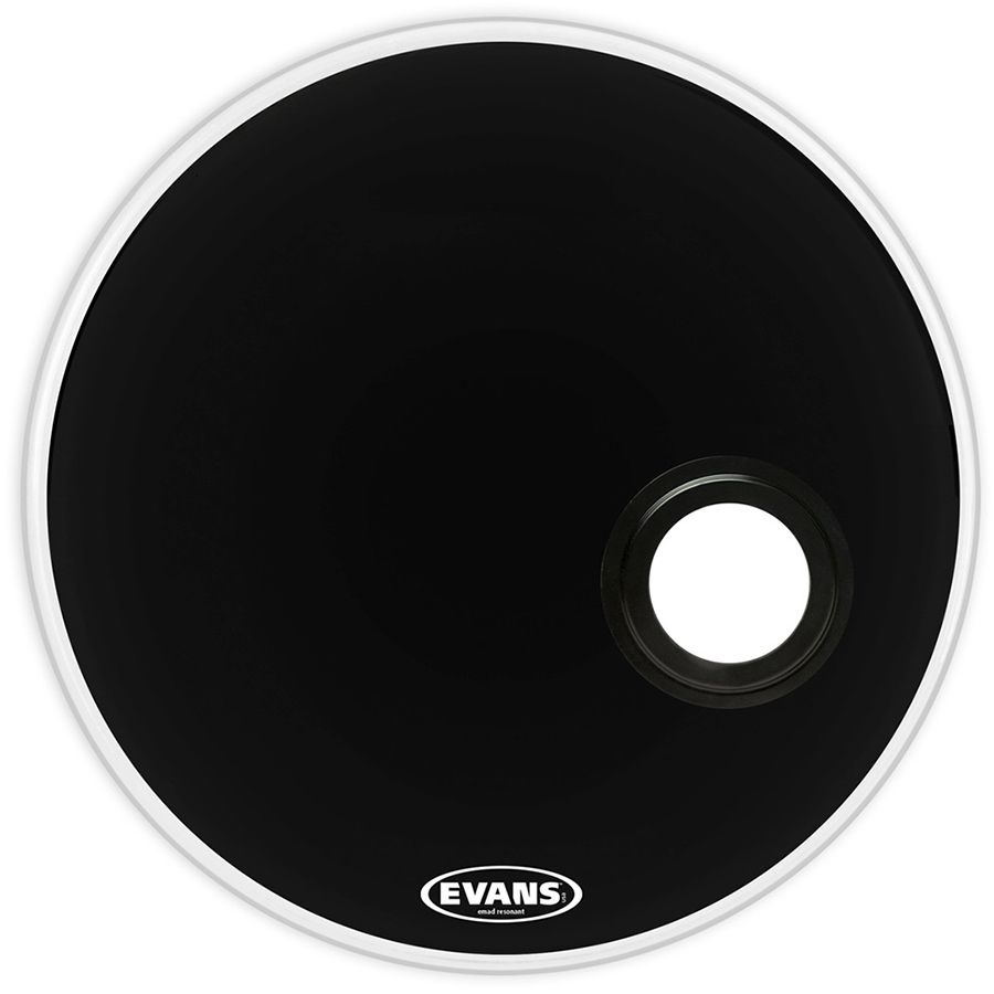 Evans EMAD Reso Bass Drum Head, 22 Inch Rich Tone Music