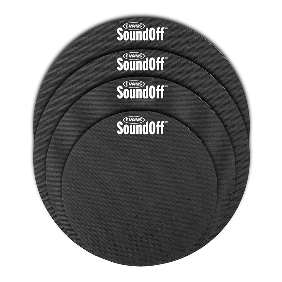 Evans SoundOff Drum Mute Pack Standard (12,13,14,16) Rich Tone Music