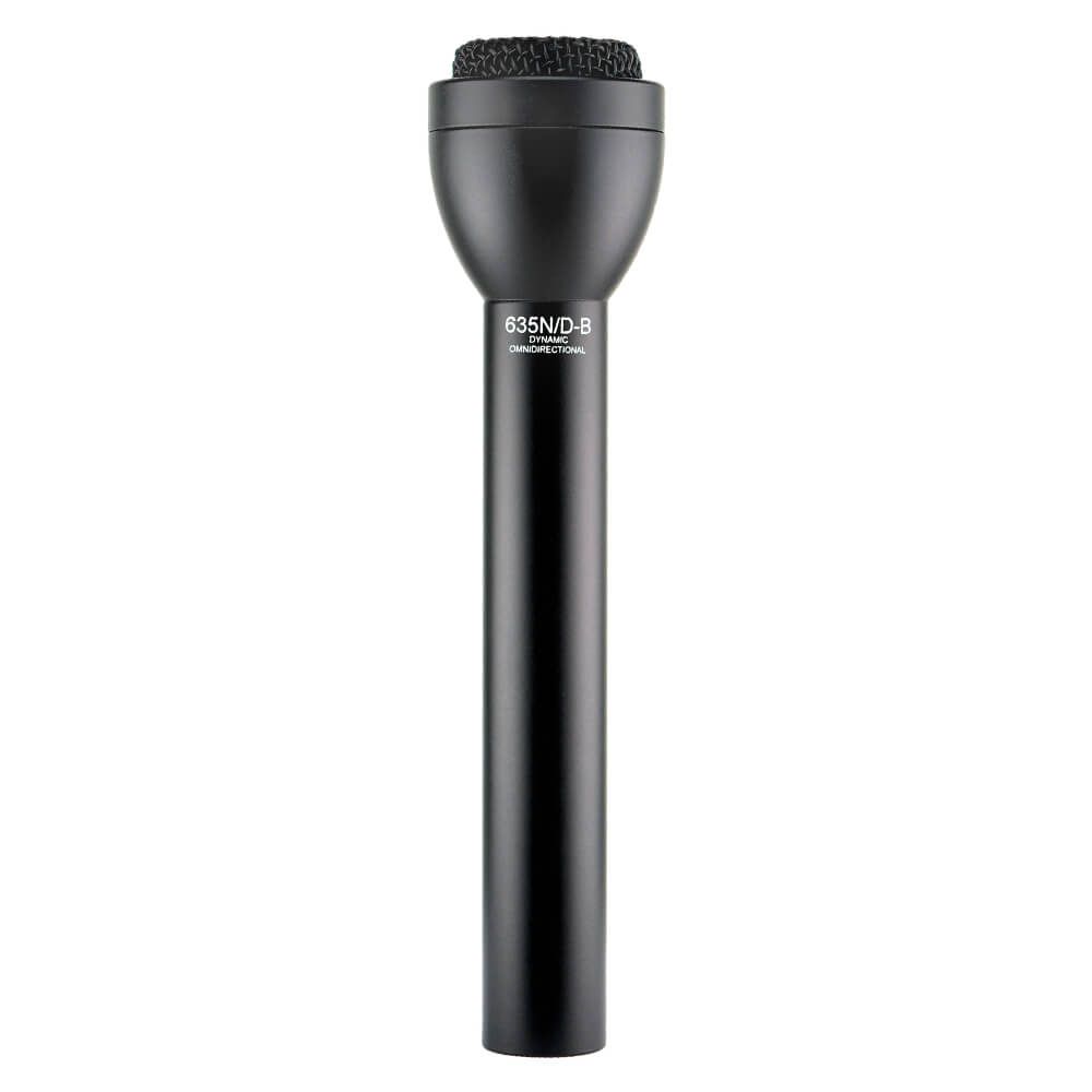 Electro Voice 635A/B Dynamic Handheld Interview Microphone, Black