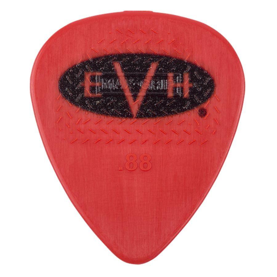 EVH Signature Picks - Red/Black - .88 mm - 6 Pack | Rich Tone Music