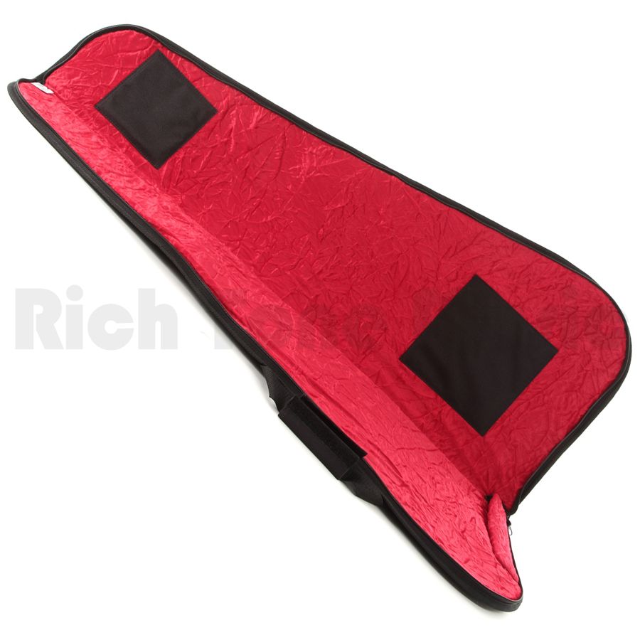 red interior bag