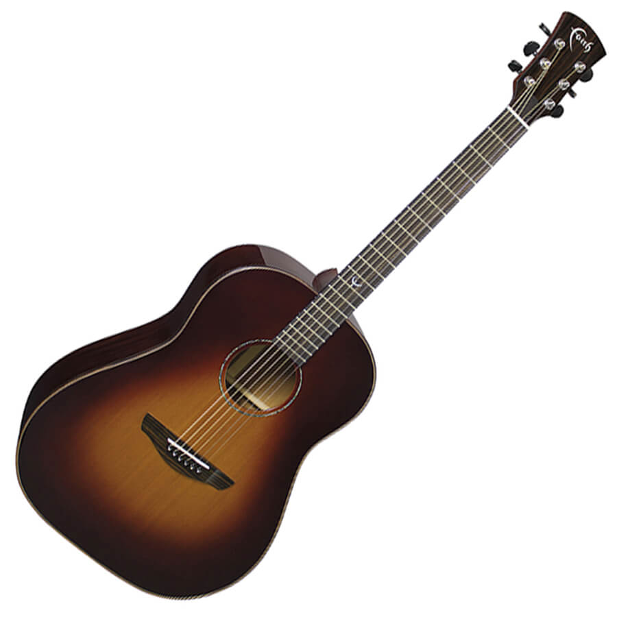 Faith Classic Burst Mars Acoustic Guitar Rich Tone Music