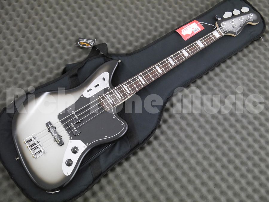 Fender Troy Sanders Mastodon Jaguar Bass Silverburst Rich Tone