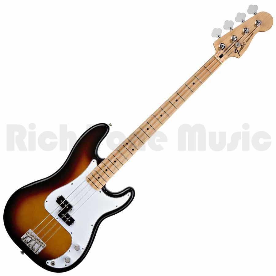 Fender Standard Precision Bass Mn Brown Sunburst Rich Tone Music 0657