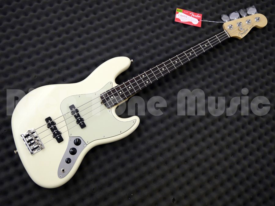 Fender American Professional Jazz Bass RW Olympic White Rich Tone